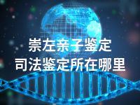 崇左亲子鉴定司法鉴定所在哪里