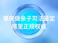 肇庆做亲子司法鉴定哪里正规权威