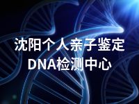 沈阳个人亲子鉴定DNA检测中心