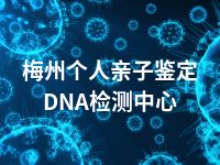 梅州个人亲子鉴定DNA检测中心