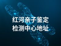 红河亲子鉴定检测中心地址
