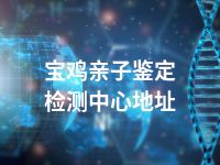 宝鸡亲子鉴定检测中心地址