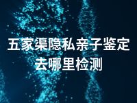 五家渠隐私亲子鉴定去哪里检测