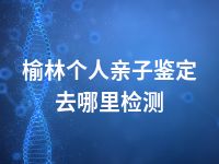 榆林个人亲子鉴定去哪里检测