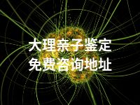大理亲子鉴定免费咨询地址