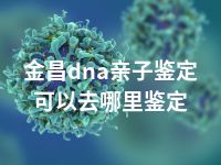 金昌dna亲子鉴定可以去哪里鉴定
