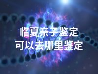 临夏亲子鉴定可以去哪里鉴定