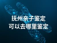 抚州亲子鉴定可以去哪里鉴定