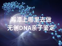 湘潭上哪里去做无创DNA亲子鉴定