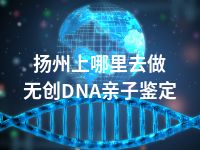 扬州上哪里去做无创DNA亲子鉴定