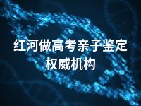红河做高考亲子鉴定权威机构