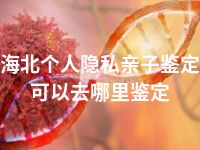 海北个人隐私亲子鉴定可以去哪里鉴定